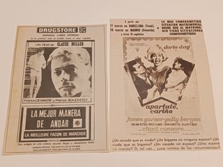 Lote 15 Carteles Cine Vintage