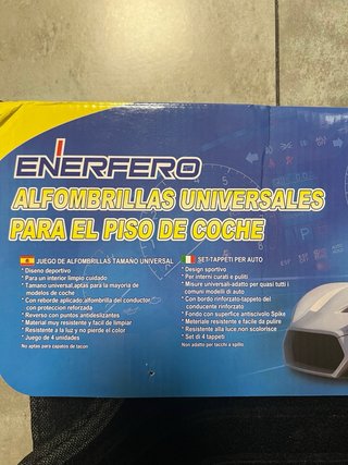 Juego Alfombrillas Coche ENFERO