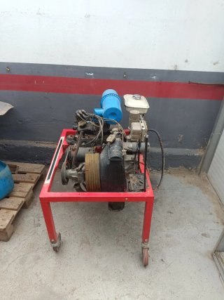 Banco de pruebas motor Seat 600