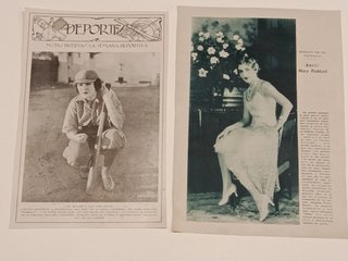 Lote 14 Láminas Actrices Hollywood Clásico Años 20