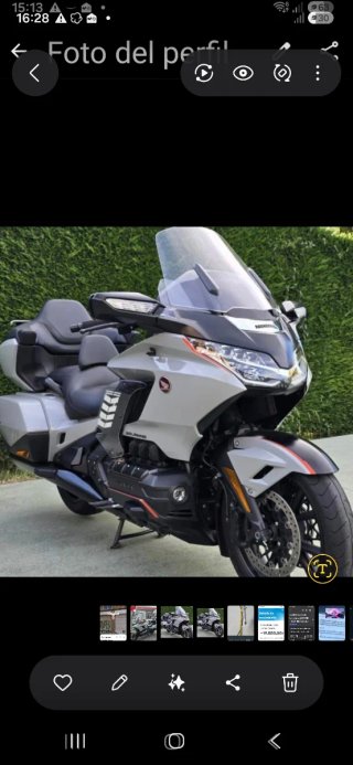 Honda Gold Wing 1800 DTC Gris/naranja