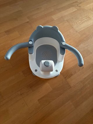 Asiento bañera bebé gris