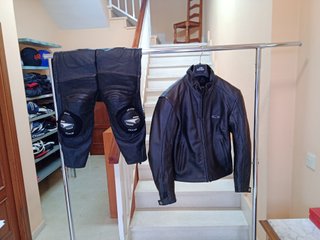 NUEVO mono AXO cuero 2 piezas moto talla 50 M