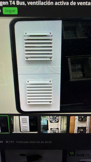 Rejilla ventilación T5