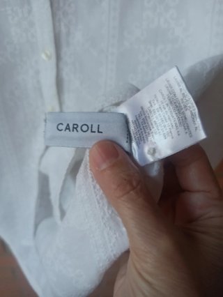 Camisa bordada Caroll Talla M/38