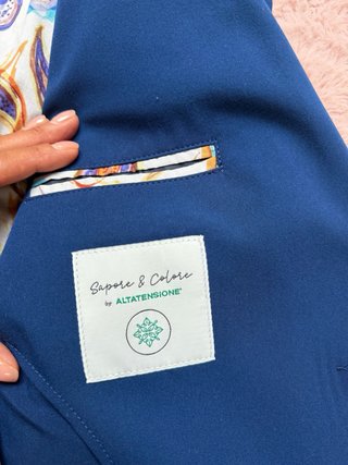 Giacca uomo Altatensione blu