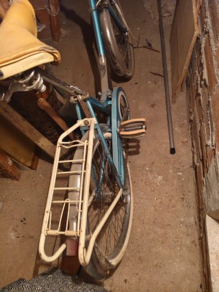 Bicicleta Vintage Azul