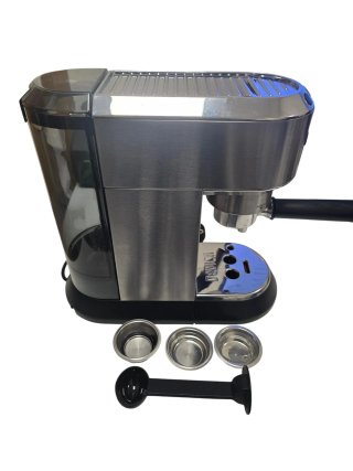 De'Longhi Dedica - Cafetera de Bomba de Acero Inox