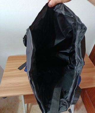 Mochila Azul 80L Impermeable Nueva