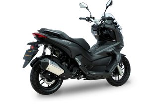 Moto Scooter Letbe Aurora 125 CBS Negra/Gris