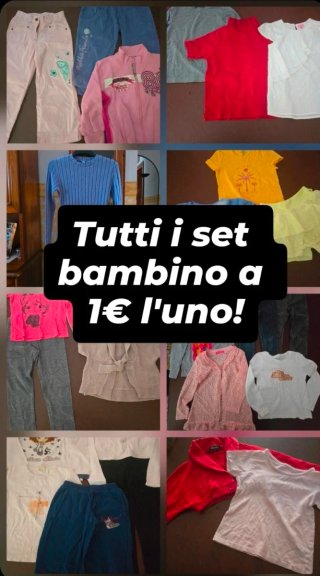 Set bambino 1€