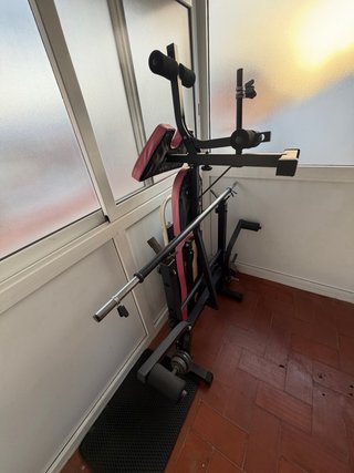 Banco multifunción para gimnasio