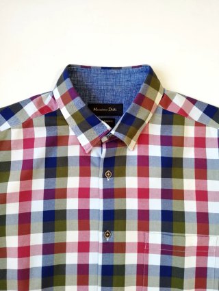 Camisa de cuadros Massimo Dutti