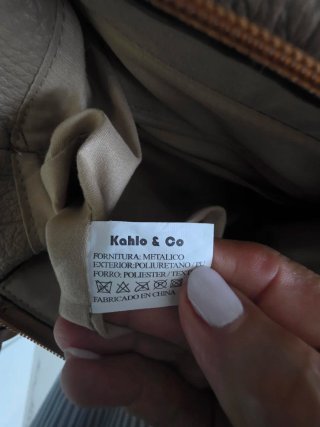 Bolso  Mujer Polipiel Beige