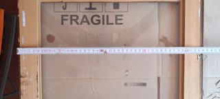 Cornice legno anticato 44x37 cm