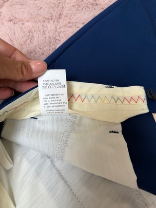 Pantaloni uomo Altatensione blu