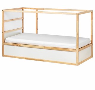 Cama litera Kura Ikea Madera
