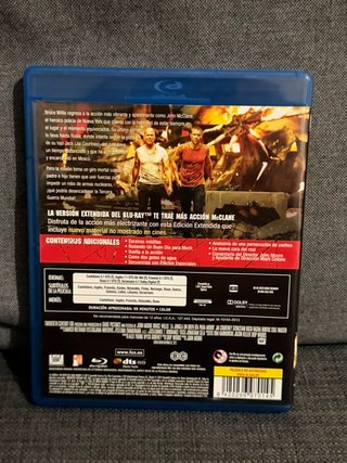 Pack La Jungla 4.0 + Un Buen Día para Morir Blu-ra