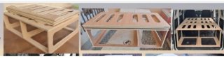 Mueble Cama Camper Dacia Jogger + Colchón