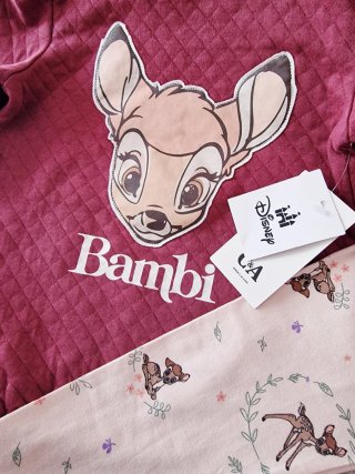 36 MESES 3 AÑOS CONJUNTO BAMBI DISNEY C&A NUEVO