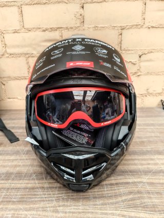 Casco Moto Modular LS2 ADVANT X CARBON tS