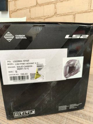 Casco Moto Modular LS2 ADVANT X CARBON tS