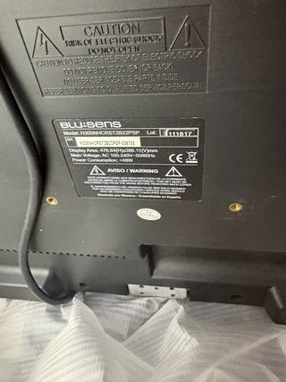 Televisor Blu:Sens 22 Negro