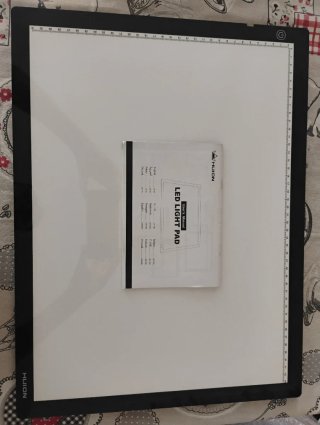 Mesa de luz LED Huion - Como nueva A3