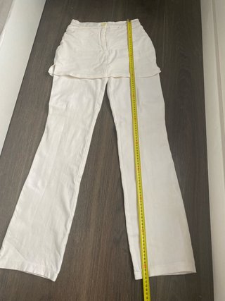 Pantalones blancos Mango S