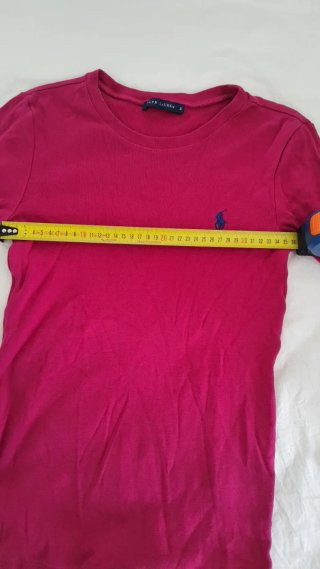 Ralph Lauren Maglia Cotone Fucsia Taglia S