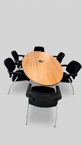 Mesa Reunión + 6 Sillas