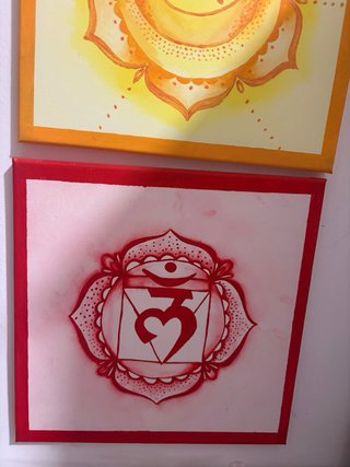Cuadros Chakras 30x30cm