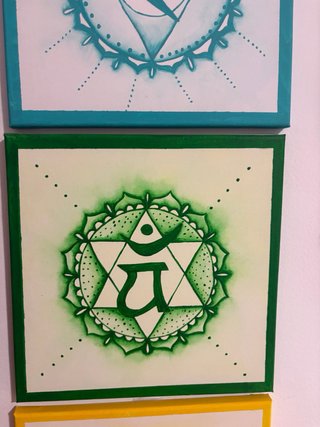 Cuadros Chakras 30x30cm