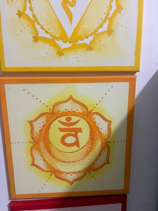 Cuadros Chakras 30x30cm