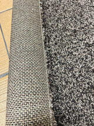Alfombra Ikea gris poliéster