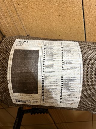 Alfombra Ikea gris poliéster