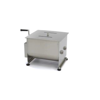 Mezclador Carne 30L Manual Doble Eje