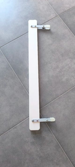 Barrera de Cama Infantil Blanca