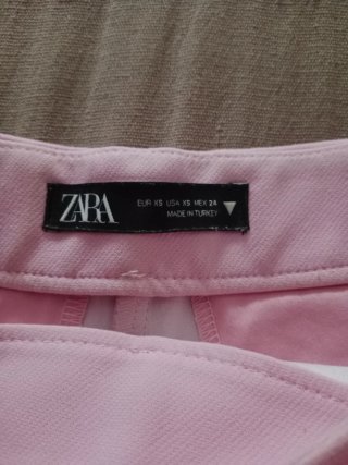 Falda pantalón rosa