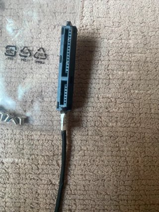 Soporte HDD/SSD portátil + cable SATA