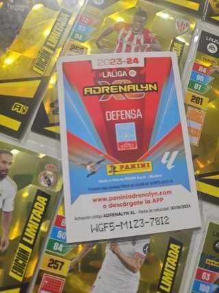 Lote 11 cromos Edición Limitada adrenalyn 23 24