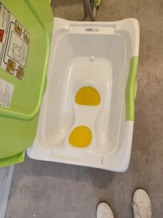 Bañera para bebé plegable
