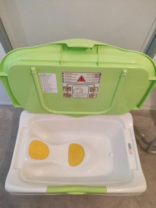 Bañera para bebé plegable