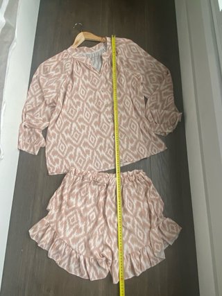 Conjunto 2 piezas M estampado