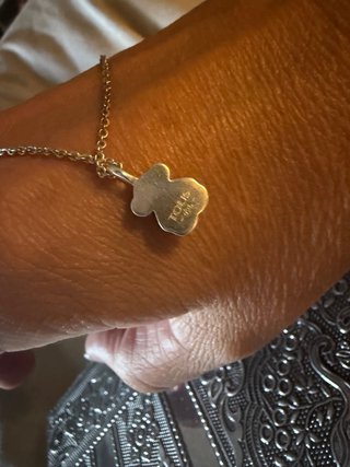 Colgante Tous Oso y Cadena Plata
