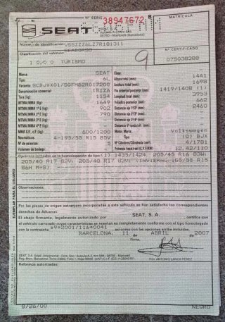 SEAT Ibiza 2007