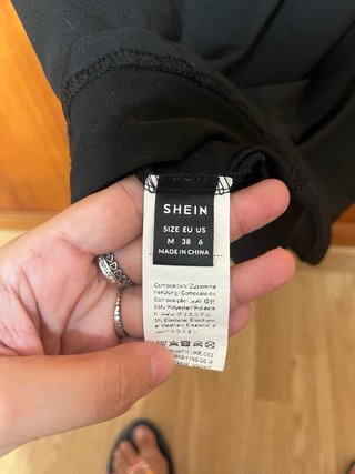 Lote 4 Camisetas Shein Manga Corta Tirantes M