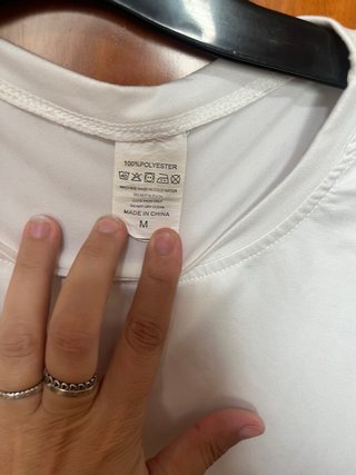 Lote 4 Camisetas Shein Manga Corta Tirantes M