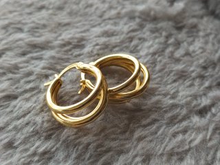 Pendientes Aro Dorados