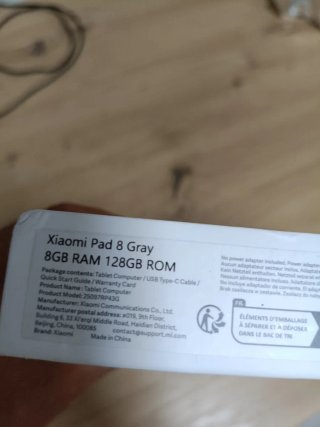 Xiaomi Pad 8 Precintado